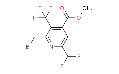 AM68462 | 1361907-94-9 | Methyl 2-(bromomethyl)-6-(difluoromethyl)-3-(trifluoromethyl)pyridine-4-carboxylate