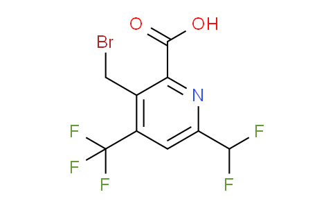 AM68464 | 1361817-51-7 | 3-(Bromomethyl)-6-(difluoromethyl)-4-(trifluoromethyl)pyridine-2-carboxylic acid