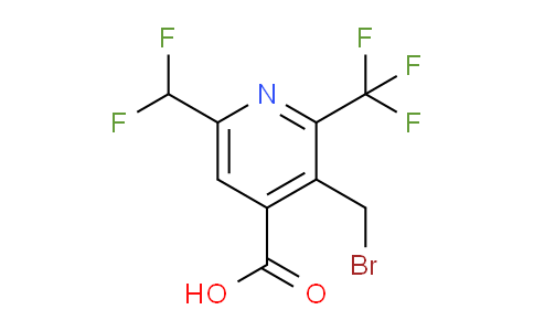 AM68465 | 1361884-21-0 | 3-(Bromomethyl)-6-(difluoromethyl)-2-(trifluoromethyl)pyridine-4-carboxylic acid