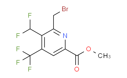 AM68466 | 1361704-12-2 | Methyl 2-(bromomethyl)-3-(difluoromethyl)-4-(trifluoromethyl)pyridine-6-carboxylate