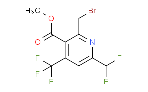AM68467 | 1361848-38-5 | Methyl 2-(bromomethyl)-6-(difluoromethyl)-4-(trifluoromethyl)pyridine-3-carboxylate