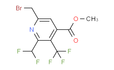 AM68470 | 1361470-63-4 | Methyl 6-(bromomethyl)-2-(difluoromethyl)-3-(trifluoromethyl)pyridine-4-carboxylate