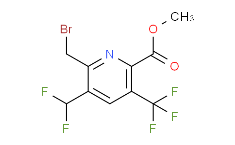 AM68471 | 1361470-49-6 | Methyl 2-(bromomethyl)-3-(difluoromethyl)-5-(trifluoromethyl)pyridine-6-carboxylate