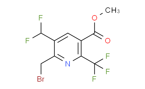 AM68474 | 1361817-64-2 | Methyl 2-(bromomethyl)-3-(difluoromethyl)-6-(trifluoromethyl)pyridine-5-carboxylate