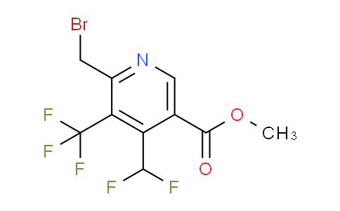 AM68476 | 1361705-18-1 | Methyl 2-(bromomethyl)-4-(difluoromethyl)-3-(trifluoromethyl)pyridine-5-carboxylate