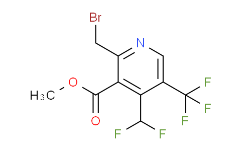 AM68478 | 1361884-28-7 | Methyl 2-(bromomethyl)-4-(difluoromethyl)-5-(trifluoromethyl)pyridine-3-carboxylate
