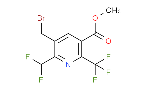 AM68479 | 1361705-31-8 | Methyl 3-(bromomethyl)-2-(difluoromethyl)-6-(trifluoromethyl)pyridine-5-carboxylate