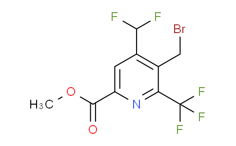AM68480 | 1361821-88-6 | Methyl 3-(bromomethyl)-4-(difluoromethyl)-2-(trifluoromethyl)pyridine-6-carboxylate
