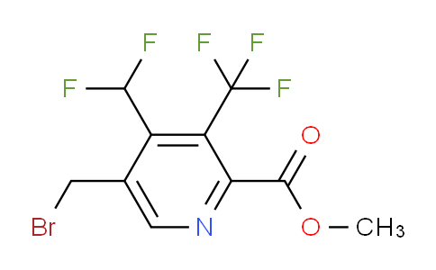 AM68481 | 1361470-69-0 | Methyl 5-(bromomethyl)-4-(difluoromethyl)-3-(trifluoromethyl)pyridine-2-carboxylate