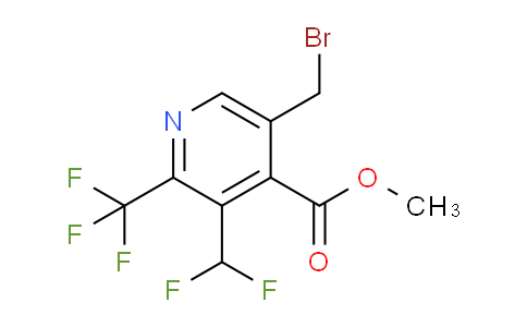AM68487 | 1361470-76-9 | Methyl 5-(bromomethyl)-3-(difluoromethyl)-2-(trifluoromethyl)pyridine-4-carboxylate