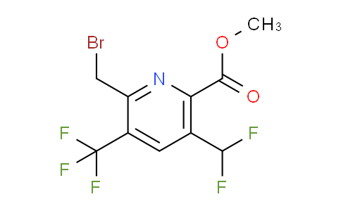 AM68488 | 1361752-73-9 | Methyl 2-(bromomethyl)-5-(difluoromethyl)-3-(trifluoromethyl)pyridine-6-carboxylate