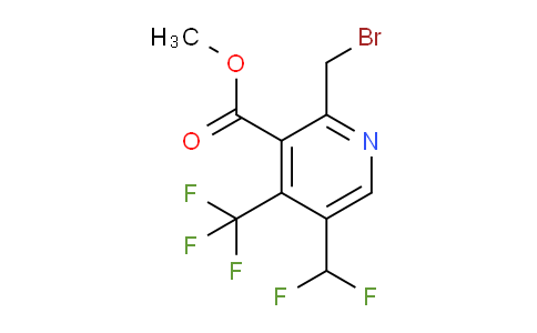 AM68489 | 1361761-68-3 | Methyl 2-(bromomethyl)-5-(difluoromethyl)-4-(trifluoromethyl)pyridine-3-carboxylate