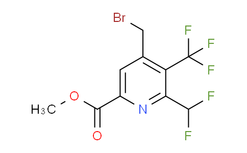 AM68490 | 1361704-75-7 | Methyl 4-(bromomethyl)-2-(difluoromethyl)-3-(trifluoromethyl)pyridine-6-carboxylate