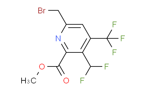 AM68491 | 1361705-25-0 | Methyl 6-(bromomethyl)-3-(difluoromethyl)-4-(trifluoromethyl)pyridine-2-carboxylate