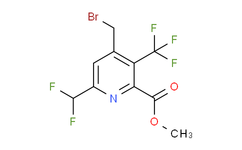 AM68493 | 1361888-57-4 | Methyl 4-(bromomethyl)-6-(difluoromethyl)-3-(trifluoromethyl)pyridine-2-carboxylate