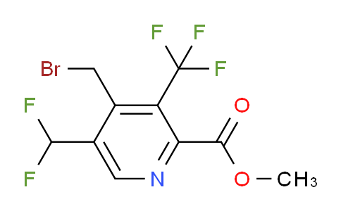 AM68497 | 1361884-42-5 | Methyl 4-(bromomethyl)-5-(difluoromethyl)-3-(trifluoromethyl)pyridine-2-carboxylate
