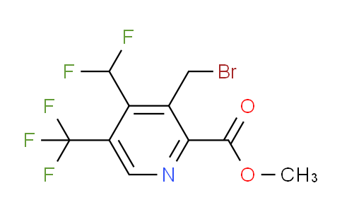 AM68502 | 1361795-85-8 | Methyl 3-(bromomethyl)-4-(difluoromethyl)-5-(trifluoromethyl)pyridine-2-carboxylate