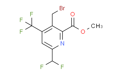 Methyl 3-(bromomethyl)-6-(difluoromethyl)-4-(trifluoromethyl)pyridine-2-carboxylate