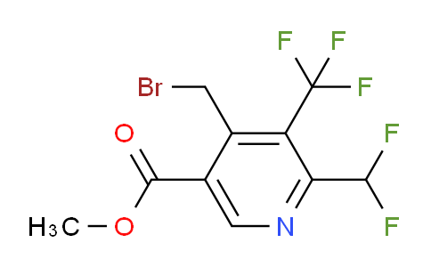 AM68509 | 1361704-37-1 | Methyl 4-(bromomethyl)-2-(difluoromethyl)-3-(trifluoromethyl)pyridine-5-carboxylate