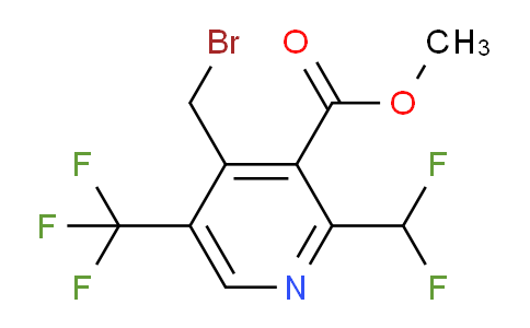 AM68510 | 1361795-96-1 | Methyl 4-(bromomethyl)-2-(difluoromethyl)-5-(trifluoromethyl)pyridine-3-carboxylate