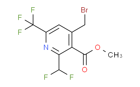 AM68514 | 1361817-10-8 | Methyl 4-(bromomethyl)-2-(difluoromethyl)-6-(trifluoromethyl)pyridine-3-carboxylate