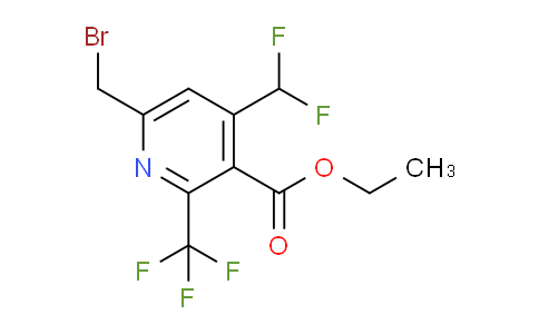 AM68515 | 1361848-53-4 | Ethyl 6-(bromomethyl)-4-(difluoromethyl)-2-(trifluoromethyl)pyridine-3-carboxylate