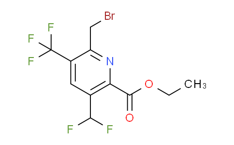 AM68517 | 1361761-85-4 | Ethyl 2-(bromomethyl)-5-(difluoromethyl)-3-(trifluoromethyl)pyridine-6-carboxylate