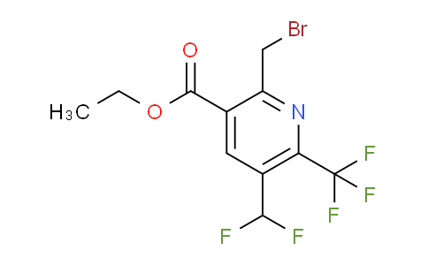AM68520 | 1361822-05-0 | Ethyl 2-(bromomethyl)-5-(difluoromethyl)-6-(trifluoromethyl)pyridine-3-carboxylate