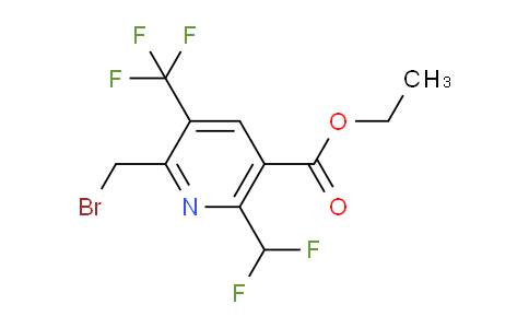 AM68521 | 1361753-10-7 | Ethyl 2-(bromomethyl)-6-(difluoromethyl)-3-(trifluoromethyl)pyridine-5-carboxylate
