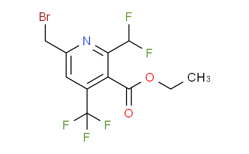 AM68523 | 1361470-95-2 | Ethyl 6-(bromomethyl)-2-(difluoromethyl)-4-(trifluoromethyl)pyridine-3-carboxylate