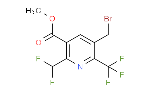 AM68526 | 1361470-82-7 | Methyl 3-(bromomethyl)-6-(difluoromethyl)-2-(trifluoromethyl)pyridine-5-carboxylate