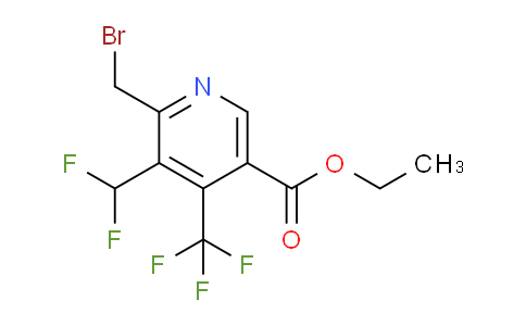 AM68527 | 1361884-50-5 | Ethyl 2-(bromomethyl)-3-(difluoromethyl)-4-(trifluoromethyl)pyridine-5-carboxylate