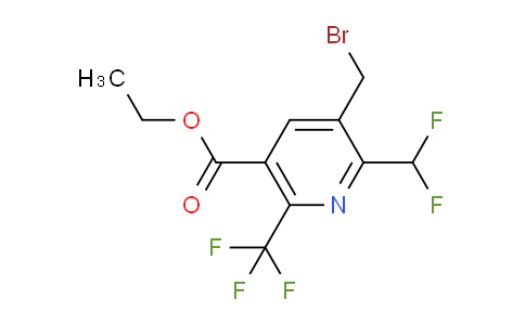 AM68533 | 1361822-10-7 | Ethyl 3-(bromomethyl)-2-(difluoromethyl)-6-(trifluoromethyl)pyridine-5-carboxylate