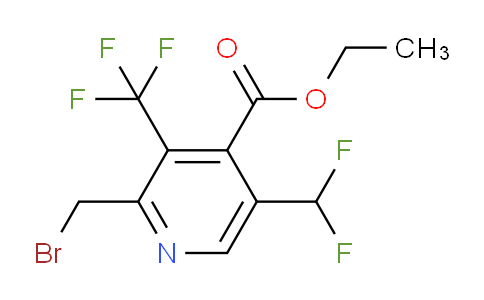 AM68535 | 1361884-53-8 | Ethyl 2-(bromomethyl)-5-(difluoromethyl)-3-(trifluoromethyl)pyridine-4-carboxylate