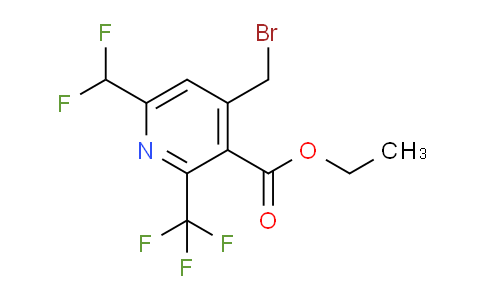 AM68546 | 1361769-42-7 | Ethyl 4-(bromomethyl)-6-(difluoromethyl)-2-(trifluoromethyl)pyridine-3-carboxylate