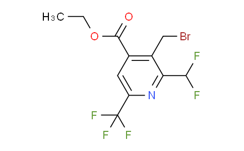 AM68549 | 1361753-19-6 | Ethyl 3-(bromomethyl)-2-(difluoromethyl)-6-(trifluoromethyl)pyridine-4-carboxylate