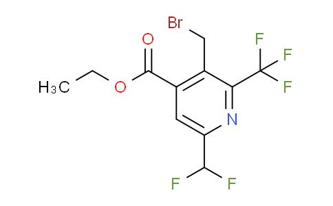 AM68559 | 1361822-27-6 | Ethyl 3-(bromomethyl)-6-(difluoromethyl)-2-(trifluoromethyl)pyridine-4-carboxylate