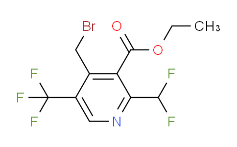 AM68560 | 1361705-15-8 | Ethyl 4-(bromomethyl)-2-(difluoromethyl)-5-(trifluoromethyl)pyridine-3-carboxylate