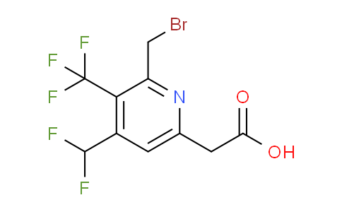 AM68563 | 1361908-67-9 | 2-(Bromomethyl)-4-(difluoromethyl)-3-(trifluoromethyl)pyridine-6-acetic acid