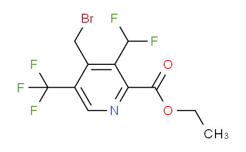 AM68567 | 1361796-22-6 | Ethyl 4-(bromomethyl)-3-(difluoromethyl)-5-(trifluoromethyl)pyridine-2-carboxylate