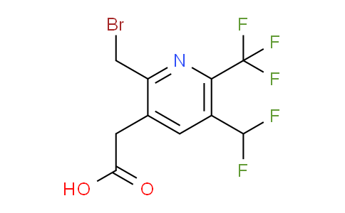 AM68573 | 1361705-01-2 | 2-(Bromomethyl)-5-(difluoromethyl)-6-(trifluoromethyl)pyridine-3-acetic acid