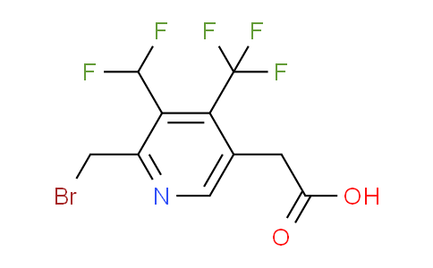 AM68574 | 1361818-10-1 | 2-(Bromomethyl)-3-(difluoromethyl)-4-(trifluoromethyl)pyridine-5-acetic acid