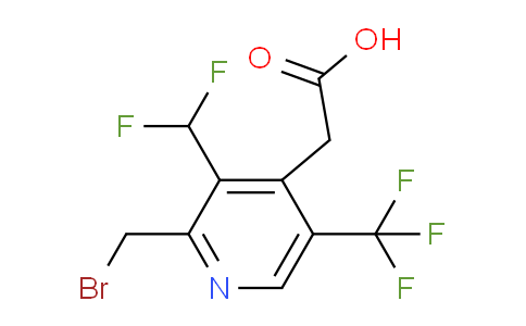 AM68576 | 1361848-71-6 | 2-(Bromomethyl)-3-(difluoromethyl)-5-(trifluoromethyl)pyridine-4-acetic acid