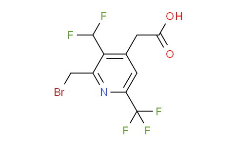 AM68578 | 1361888-90-5 | 2-(Bromomethyl)-3-(difluoromethyl)-6-(trifluoromethyl)pyridine-4-acetic acid