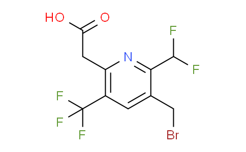 AM68579 | 1361884-80-1 | 3-(Bromomethyl)-2-(difluoromethyl)-5-(trifluoromethyl)pyridine-6-acetic acid