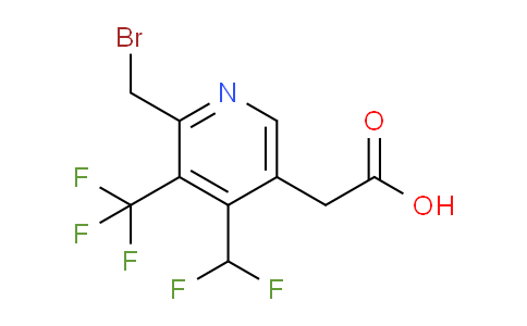 AM68580 | 1361884-66-3 | 2-(Bromomethyl)-4-(difluoromethyl)-3-(trifluoromethyl)pyridine-5-acetic acid