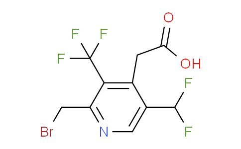 AM68583 | 1361769-50-7 | 2-(Bromomethyl)-5-(difluoromethyl)-3-(trifluoromethyl)pyridine-4-acetic acid