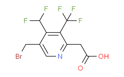 AM68585 | 1361870-30-5 | 5-(Bromomethyl)-4-(difluoromethyl)-3-(trifluoromethyl)pyridine-2-acetic acid