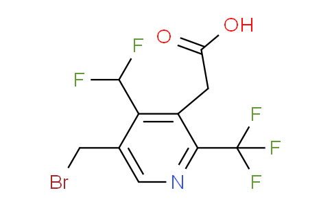 AM68587 | 1361796-38-4 | 5-(Bromomethyl)-4-(difluoromethyl)-2-(trifluoromethyl)pyridine-3-acetic acid