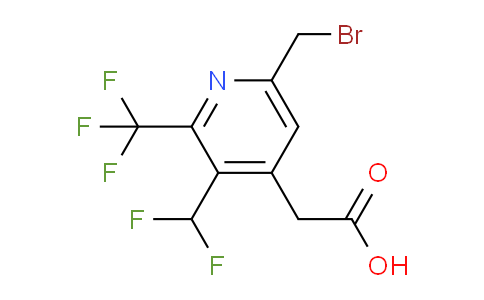 AM68590 | 1361884-73-2 | 6-(Bromomethyl)-3-(difluoromethyl)-2-(trifluoromethyl)pyridine-4-acetic acid